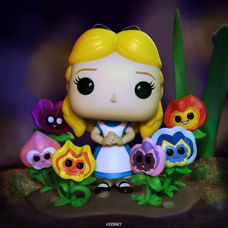 Figura Funko Pop! Deluxe Disney Alicia en el País de las Maravillas Alicia con flores Modelo 1057 | 55733