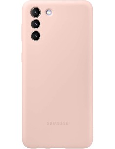Funda Samsung de Silicona Para Galaxy S21 Plus Rosa...