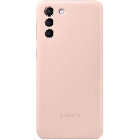 Funda Samsung de Silicona Para Galaxy S21 Plus Rosa Modelo EF-PG996TP | Estado Como Nuevo | Outlet