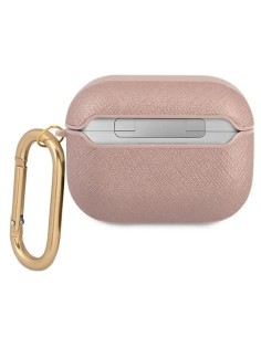 Funda Guess Silicona para Apple Airpods 3 Saffiano Rosa... 2