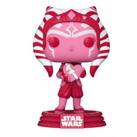 Figura Funko POP! Star Wars Ahsoka Modelo 496 | 60120 Edición Especial San Valentín