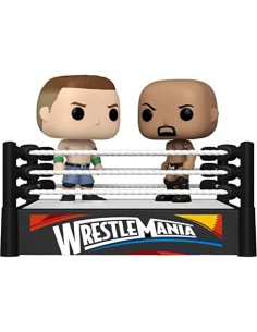 Figura Funko Pop! Momento WWE John Cena y The Rock Ring...