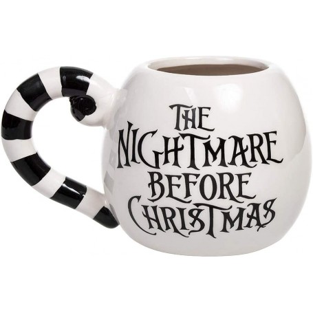 Taza de cerámica Pesadilla Antes de Navidad Cabeza de Jack en 3D