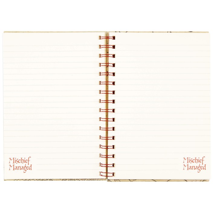 Libreta Harry Potter Modelo Mapa de Merodeadores