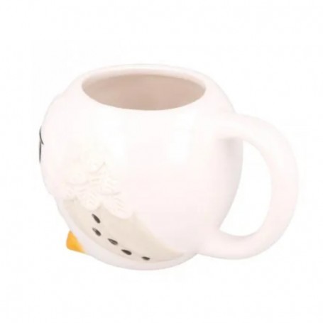 Taza de cerámica Harry Potter Modelo Cabeza de Hedwig en 3D