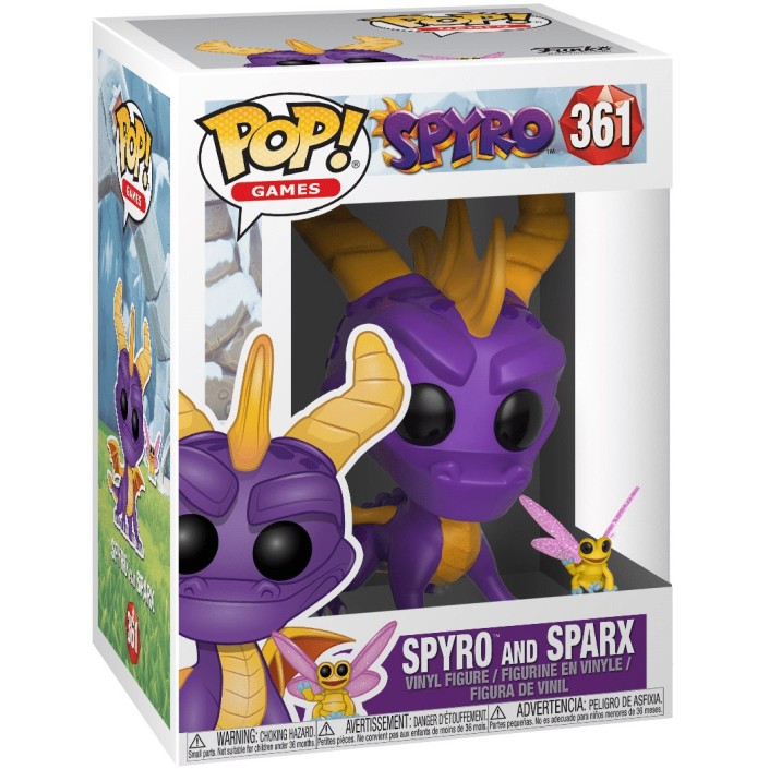Figura Funko Pop! Juegos Spyro Spyro y Sparx...