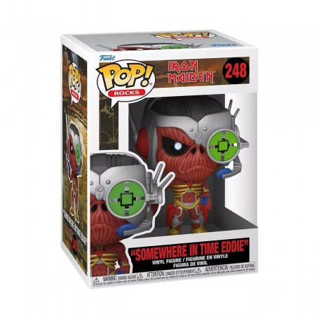Figura Funko Pop! Rocks Iron Maiden Somewhere in Time Eddie Modelo 248| 57607