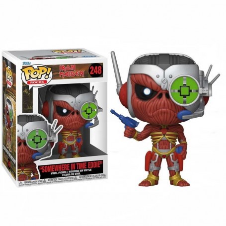 Figura Funko Pop! Rocks Iron Maiden Somewhere in Time Eddie Modelo 248| 57607