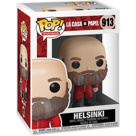 Figura Funko Pop! Televisión La Casa de Papel Helsinki Modelo 913 | 44194