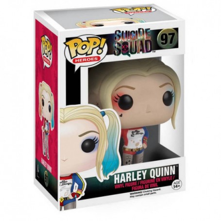Figura Funko Pop! Héroes Escuadrón Suicida Harley Quinn Modelo 97 | 08401