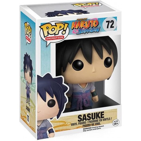 Figura Funko Pop! Animación Naruto Shippuden Sasuke Modelo 72 | 06367