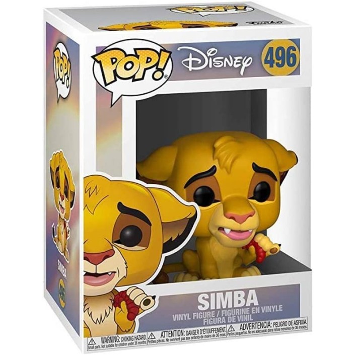 Figura Funko Pop! Disney Simba Modelo 496 | 36395