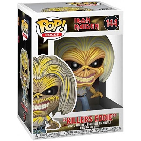Figura Funko Pop! Rocks Iron Maiden Killers Eddie Modelo 144 | 45980