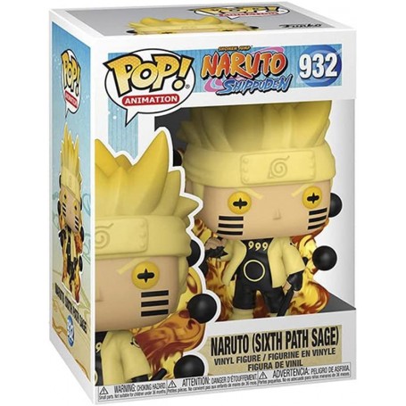 Figura Funko Pop! Animación Naruto Shippuden Naruto (Six Path Sage) Modelo 932 | 49801