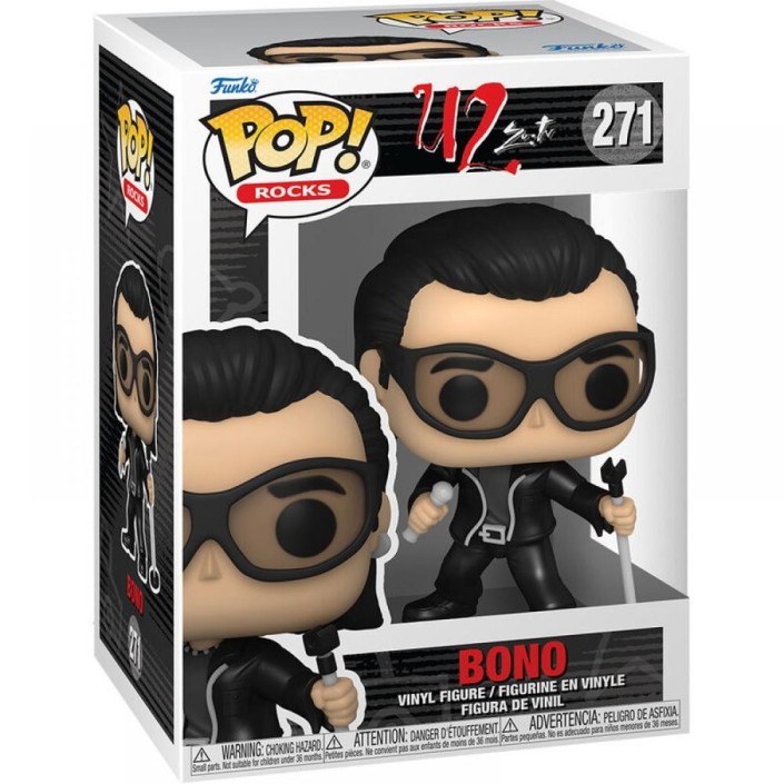 Figura Funko Pop! Rocks U2 ZooTV Bono Modelo...