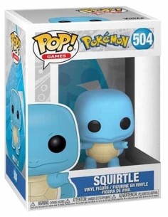 Figura Funko Pop! Juegos Pokémon Squirtle Modelo 504 | 50402 2