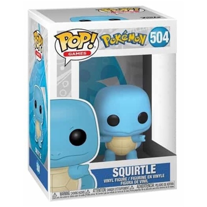 Figura Funko Pop! Juegos Pokémon Squirtle...