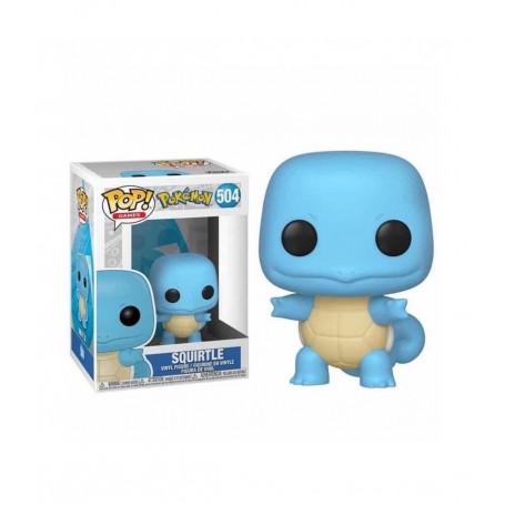 Figura Funko Pop! Juegos Pokémon Squirtle Modelo 504 | 50402