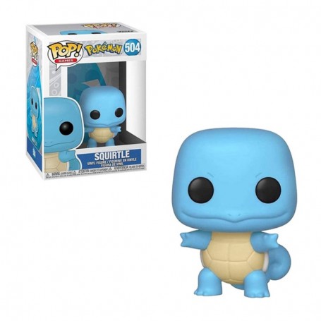 Figura Funko Pop! Juegos Pokémon Squirtle Modelo 504 | 50402