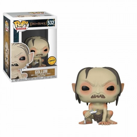 Figura Funko Pop! Películas El Señor de los Anillos Gollum Modelo 532 | 13559 Edición Chase
