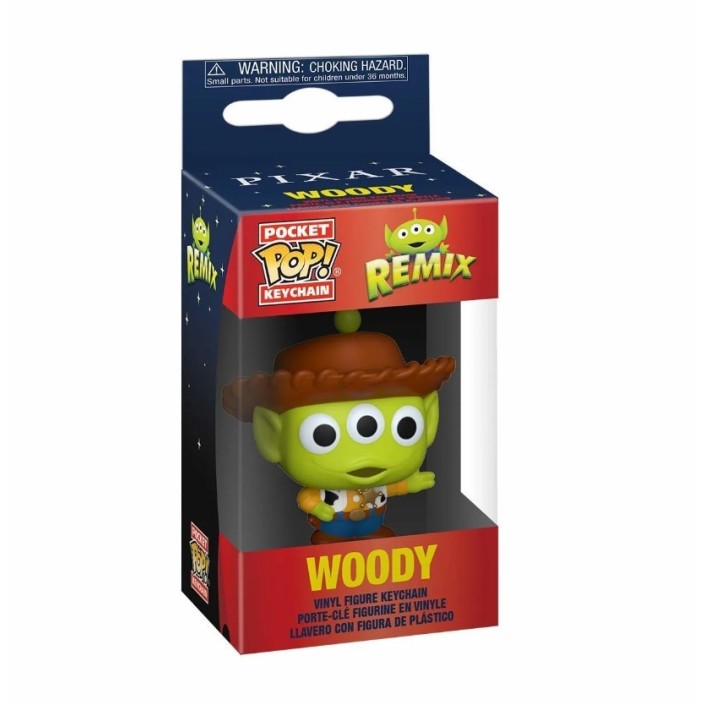 Funko Pop! Llavero Disney Alien Remix Woody |...