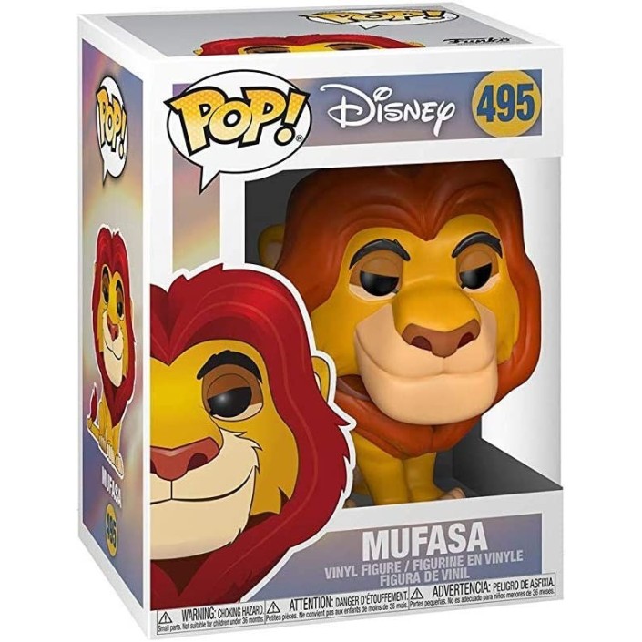 Figura Funko Pop! Disney Mufasa Modelo 495 | 36391