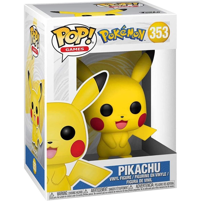 Figura Funko Pop! Juegos Pokémon Pikachu Modelo...