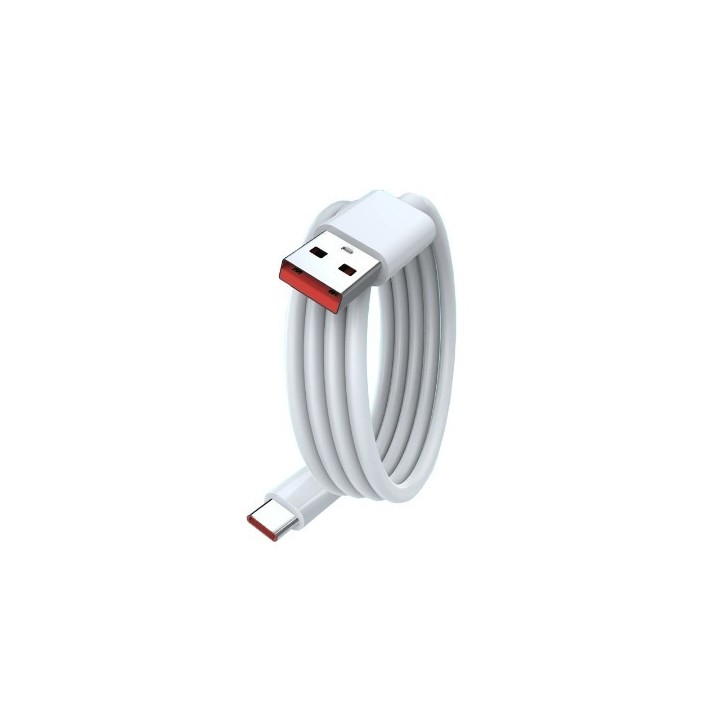 Cable Xiaomi conexión USB C 6A color Blanco