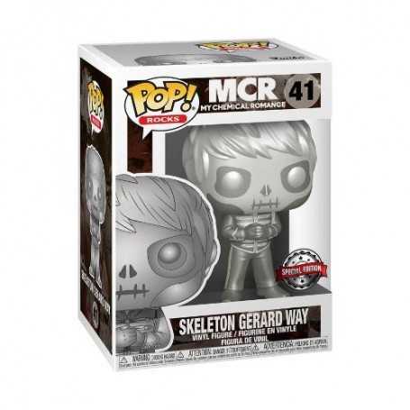 Figura Funko Pop! Rocks MCR Skeleton Gerard Way Modelo 41 | 56137