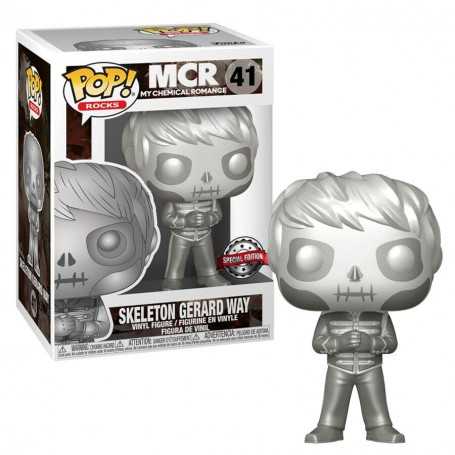 Figura Funko Pop! Rocks MCR Skeleton Gerard Way Modelo 41 | 56137