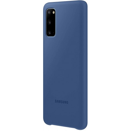 Funda Silicona Samsung Galaxy S20 Azul Navy EF-PG980TN - Como Nuevo Outlet