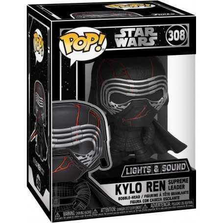 Figura Funko Pop! Star Wars El ascenso de Skywalker Kylo Ren Modelo 308 | 44599 Con Luz y Sonido