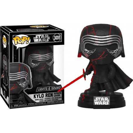 Figura Funko Pop! Star Wars El ascenso de Skywalker Kylo Ren Modelo 308 | 44599 Con Luz y Sonido
