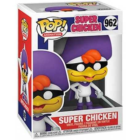 Figura Funko Pop! Animación Super Chicken (George de la Jungla) Modelo 962 | 55286