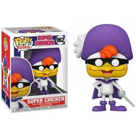 Figura Funko Pop! Animación Super Chicken (George de la Jungla) Modelo 962 | 55286