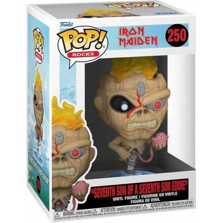 Figura Funko Pop! Rocks Iron Maiden Seventh Son of a Seventh Son Eddie Modelo 250 | 57609
