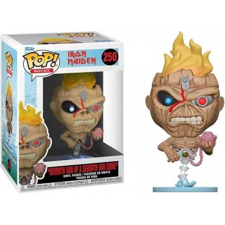 Figura Funko Pop! Rocks Iron Maiden Seventh Son of a Seventh Son Eddie Modelo 250 | 57609