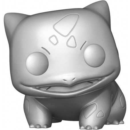 Figura Funko Pop! Juegos Pokémon Bulbasaur Bulbizarre Bisasam Modelo 453 | 59870 Edición Especial Plateado