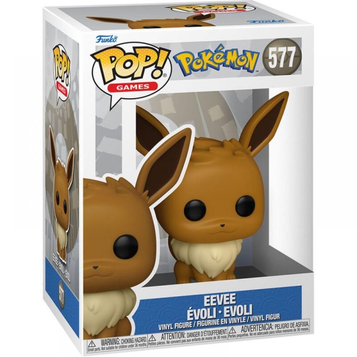 Figura Funko Pop! Juegos Pokémon Eevee Évoli...