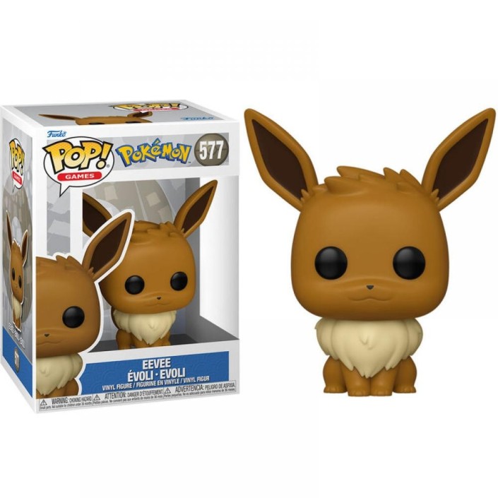 Figura Funko Pop! Juegos Pokémon Eevee Évoli...