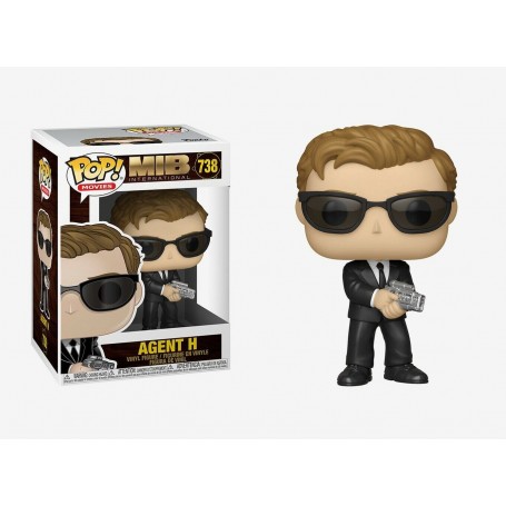 Figura Funko Pop! Películas Men in Black Internacional Agente H Modelo 738 | 38490 Caja Dañada Outlet