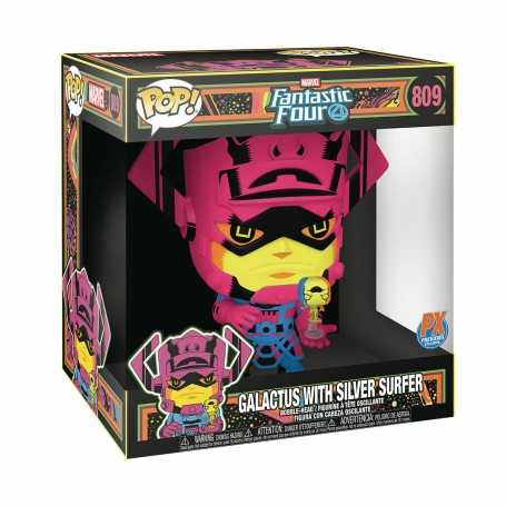 Figura Funko Pop! Marvel Los 4 Fantásticos Galactus con Silver Surfer Modelo 809 | 55165 Gigante 25 cms Edición Exclusiva