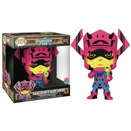 Figura Funko Pop! Marvel Los 4 Fantásticos Galactus con Silver Surfer Modelo 809 | 55165 Gigante 25 cms Edición Exclusiva