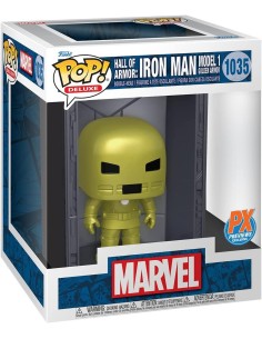 Figura Funko Pop! Deluxe Marvel Salón de Armaduras Iron... 2