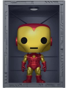 Figura Funko Pop! Deluxe Marvel Salón de Armaduras Iron...