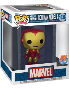 Figura Funko Pop! Deluxe Marvel Salón de Armaduras Iron... 2