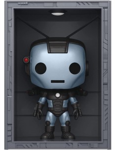 Figura Funko Pop! Deluxe Marvel Salón de Armaduras Iron...
