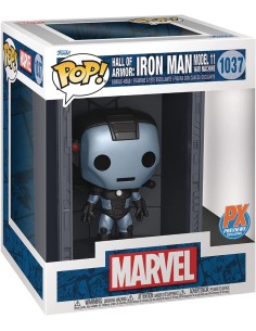 Figura Funko Pop! Deluxe Marvel Salón de Armaduras Iron... 2
