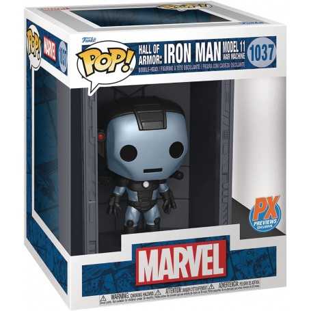 Figura Funko Pop! Deluxe Marvel Salón de Armaduras Iron Man Modelo 11 War Machine Modelo 1037 | 64805 Edición Exclusiva