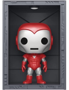 Figura Funko Pop! Deluxe Marvel Salón de Armaduras Iron...